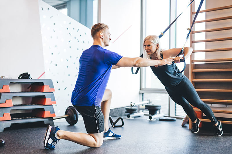 Sessão de personal training em Lagos
